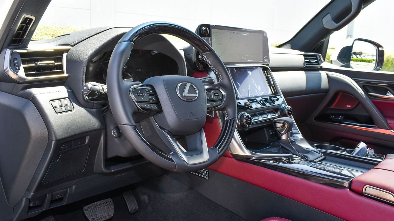 لكزس LX 600 ECT0086 - Lexus LX600 Signature - 3.5L Petrol Auto - White