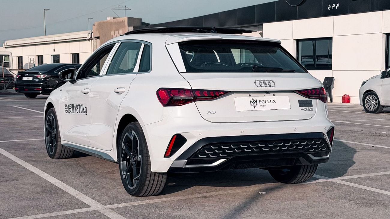 أودي A3 35 TFSI سبورت أودي A3 1.5TS لاين 2025 | كاملة المواصفات | 160 حصان | فتحة سقف بانورامية