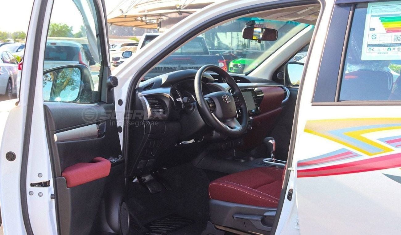 تويوتا هيلوكس 2025 Model Toyota Hilux DC, 2.7L Petrol, 2WD 6A/T