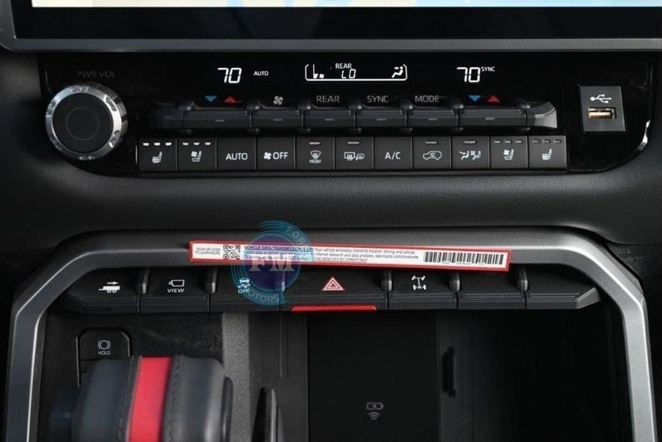 تويوتا سيكويا Platinum I Force Hybrid TRD OFF ROAD V6 3.5L 4WD 7 Seater Automatic