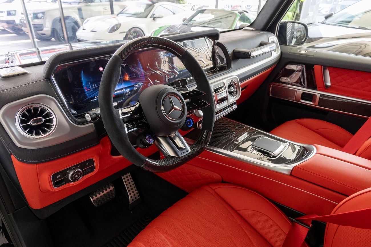مرسيدس بنز G 63 AMG 4MATIC SUV Mercedes Benz G63 AMG - Double Night Package - Fully Loaded- Carbon Fiber Interior - 2025