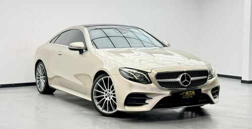 Mercedes Benz E 200 Coupe 2019 Mercedes-Benz E200, Warranty, Service History, GCC