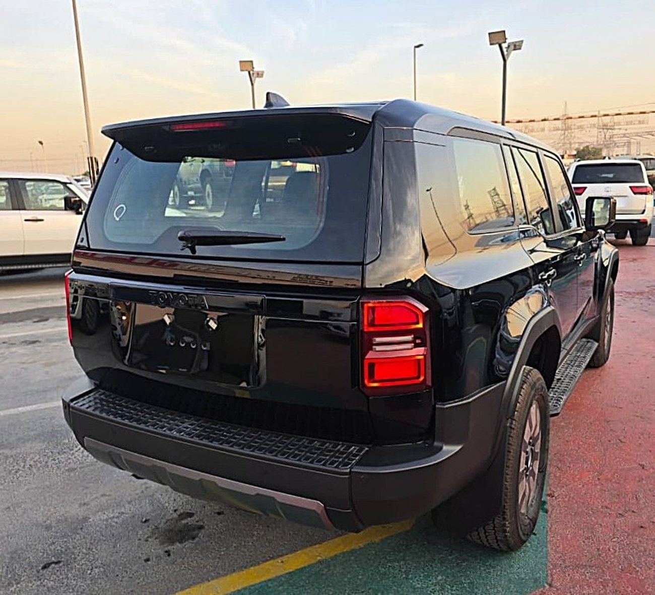 Toyota Prado Adventure Mono Tone 2.4T Toyota land Cruiser Prado 4*4  2.4L Turbo A/T PETROL 2025 black color