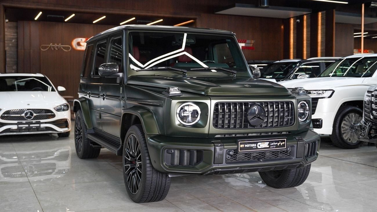 Mercedes-Benz G 63 AMG 2025 MERCEDES AMG G63 - CARBON PACK - DOUBLE NIGHT PACK - SPECIAL COLOR - FULL OPTION