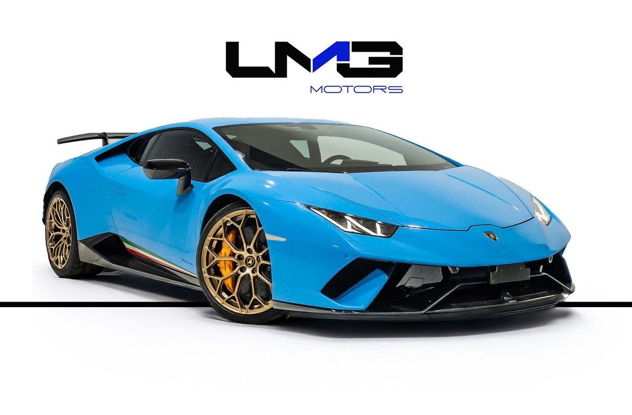 Lamborghini Huracan HURACAN PERFORMANTE LP 640- 4 | VERY LOW MILEAGE | FORGED CARBON INT AND EXT | FULL OPTIONS