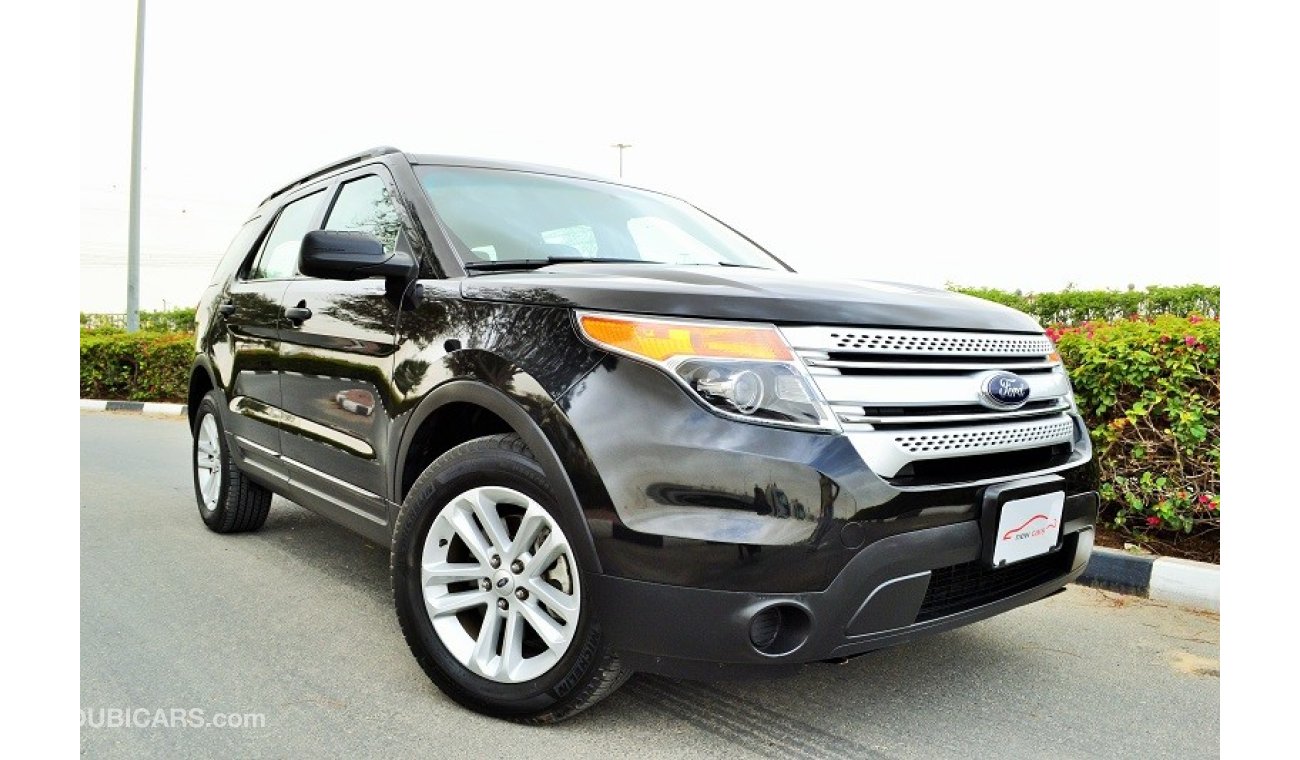 Ford Explorer - ZERO DOWN PAYMENT - 920 AED/MONTHLY - UNDER WARRANTY