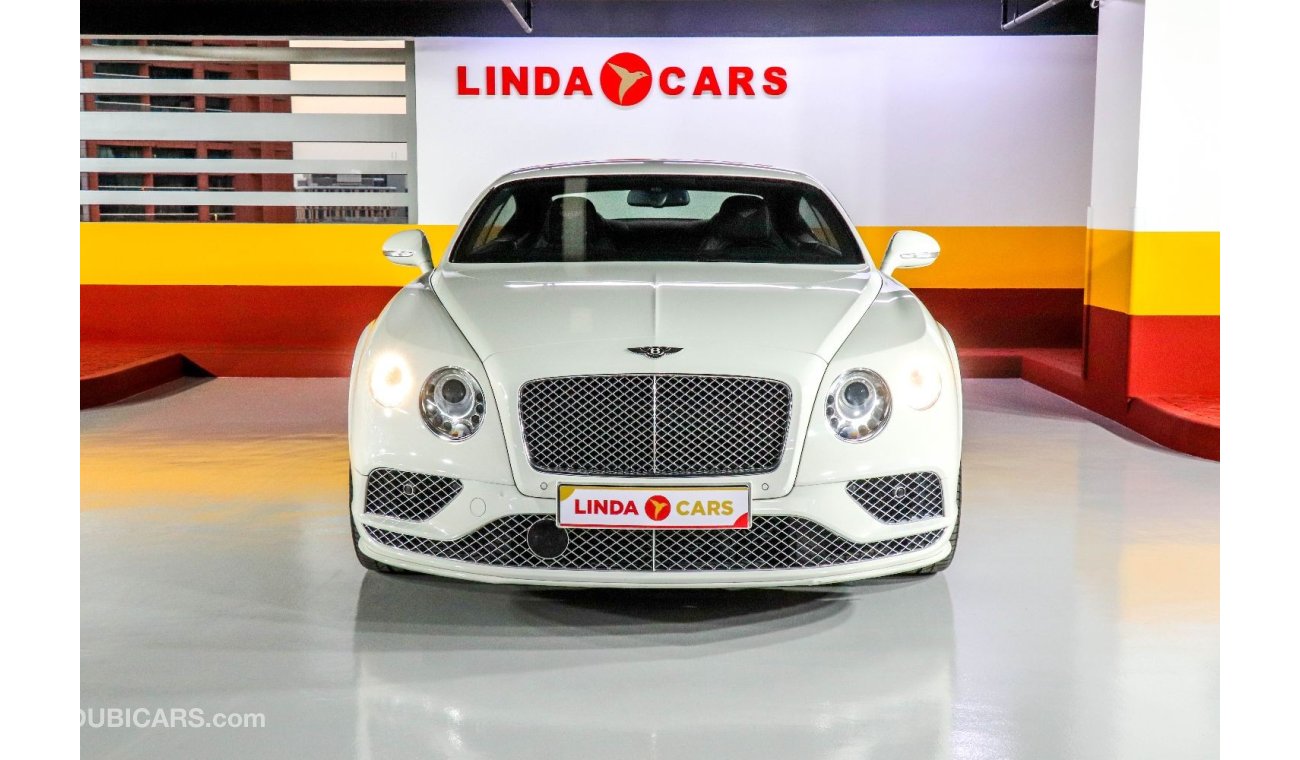 بنتلي كونتيننتال جي تي Bentley Continental GT Speed 2016 GCC under Agency Warranty with Flexible Down-Payment.