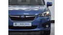 سوبارو إمبريزا EXCELLENT DEAL for our Subaru Impreza AWD ( 2019 Model ) in Blue Color GCC Specs