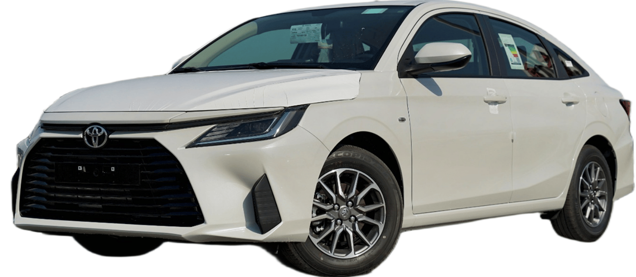 Toyota Yaris ECT0140 - 2026 Toyota Yaris Y - 1.3L Petrol Auto - White - GCC