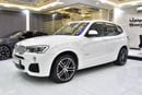 بي أم دبليو X3 EXCELLENT DEAL for our BMW X3 xDrive28i M-Kit ( 2015 Model ) in White Color GCC Specs