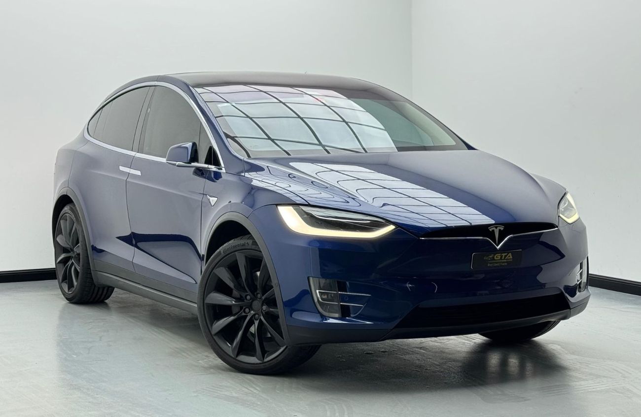 Tesla Model X 2018 Tesla Model X 100D, 2026 Battery Warranty Drive Unit Warranty, Tesla Service History, GCC