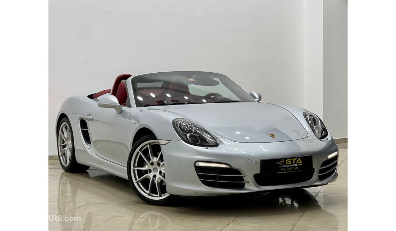 Porsche Boxster 2014 Porsche Boxster, Porsche Service History, Warranty, GCC