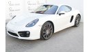 Porsche Cayman S 3.4L 2015 MODEL TURBO