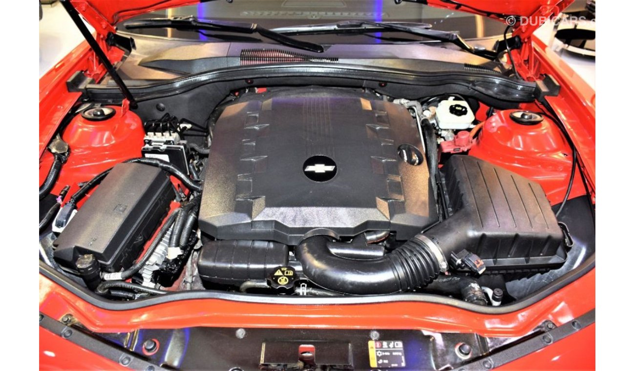 شيفروليه كامارو Amazing Chevrolet Camaro RS 2014 Model!! in Red Color! GCC Specs