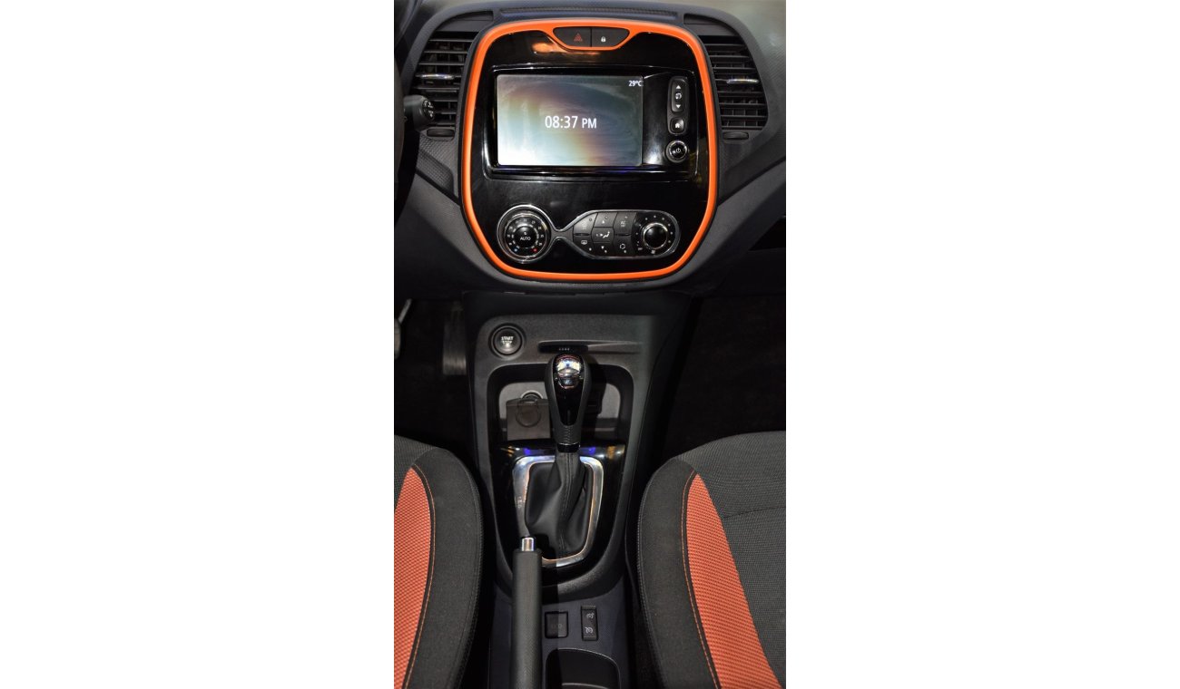 Renault Captur SE EXCELLENT DEAL for our Renault Captur ( 2016 Model! ) in Black / Orange Color! GCC Specs