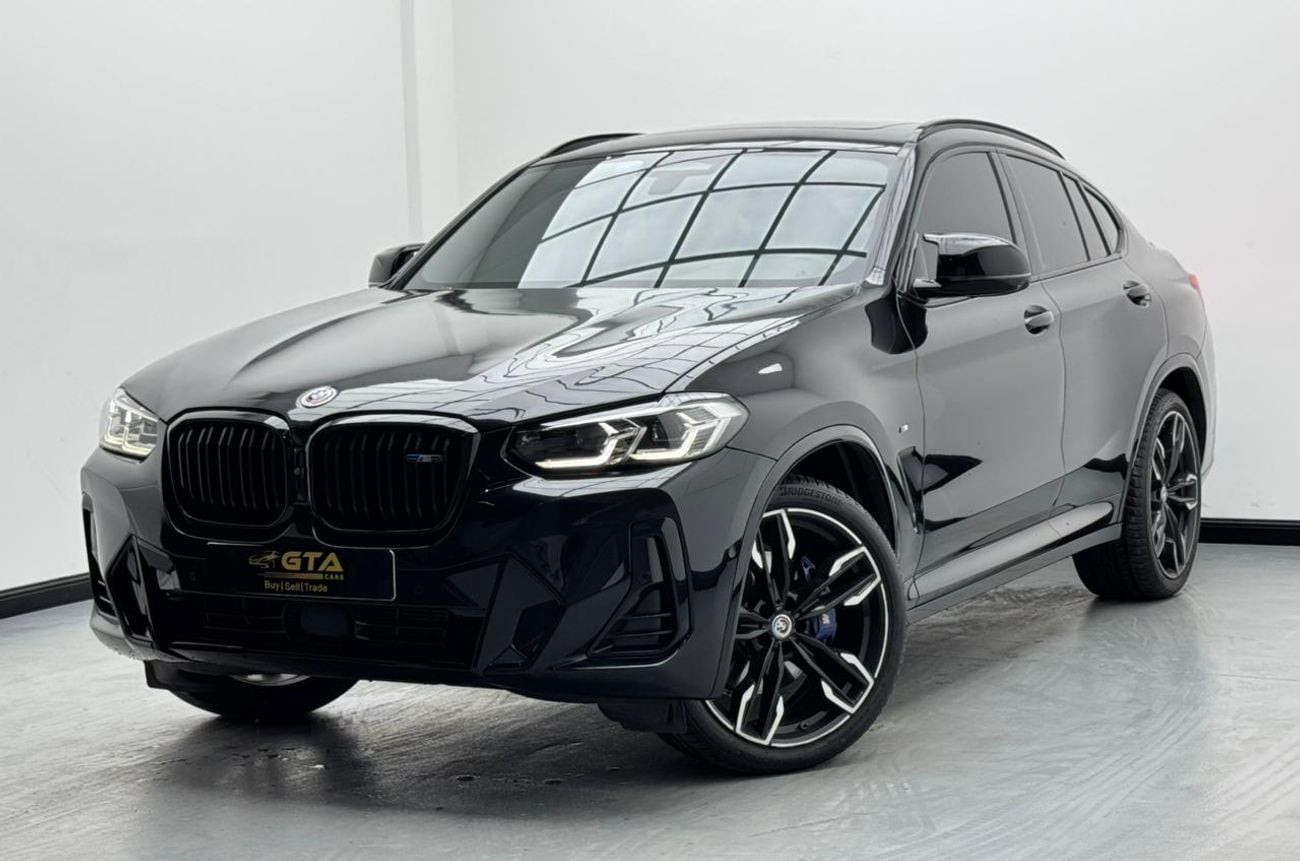BMW X4 M40I 2023 BMW X4 M40i, 2027 Swiss Auto Warranty, 2027 BMW Service Pack, BMW Service History, GCC