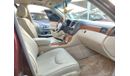لكزس LS 430 موديل 2005 وارد1/2 الترا لون احمر داخل بيج مثبت سرعه تحكم فتحه جلد رنجات بحاله ممتازه