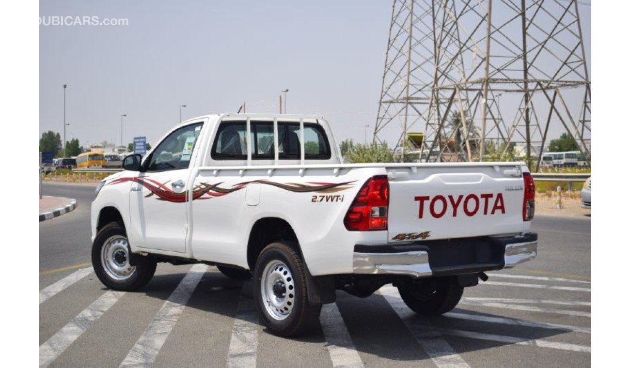 Toyota Hilux Single Cabin Pickup 2.7L Petrol Manual Transmission with Power Options 4x4