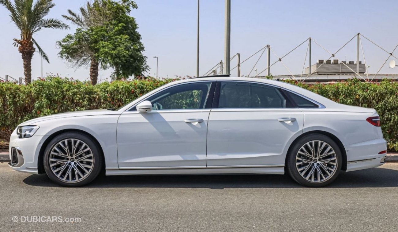 أودي A8 L 55 TFSI Quattro V6 3.0L AWD , FIFA Cars , GCC 2023 , (ONLY FOR EXPORT)