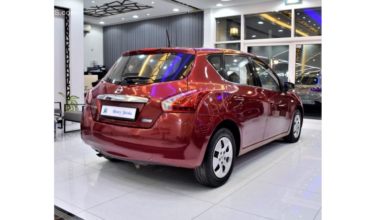 نيسان تيدا EXCELLENT DEAL for our Nissan Tiida ( 2014 Model ) in Red Color GCC Specs