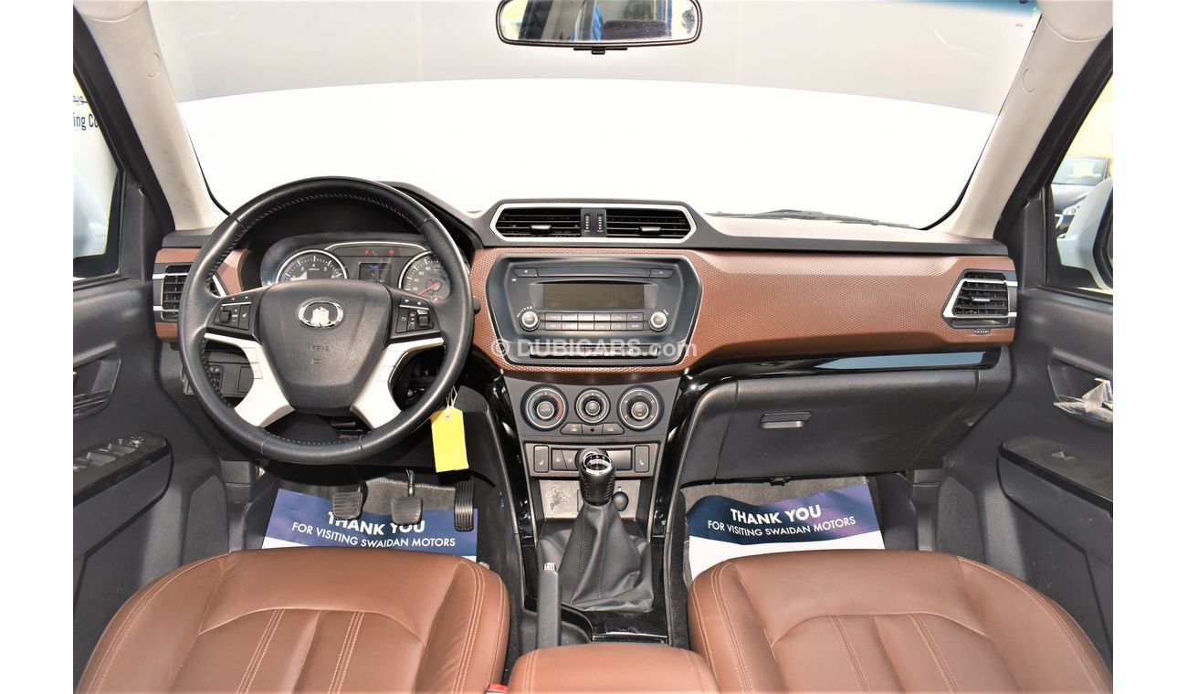 Great Wall Wingle 6 AED 507 PM | 2.4L MT GCC EXPORT ONLY