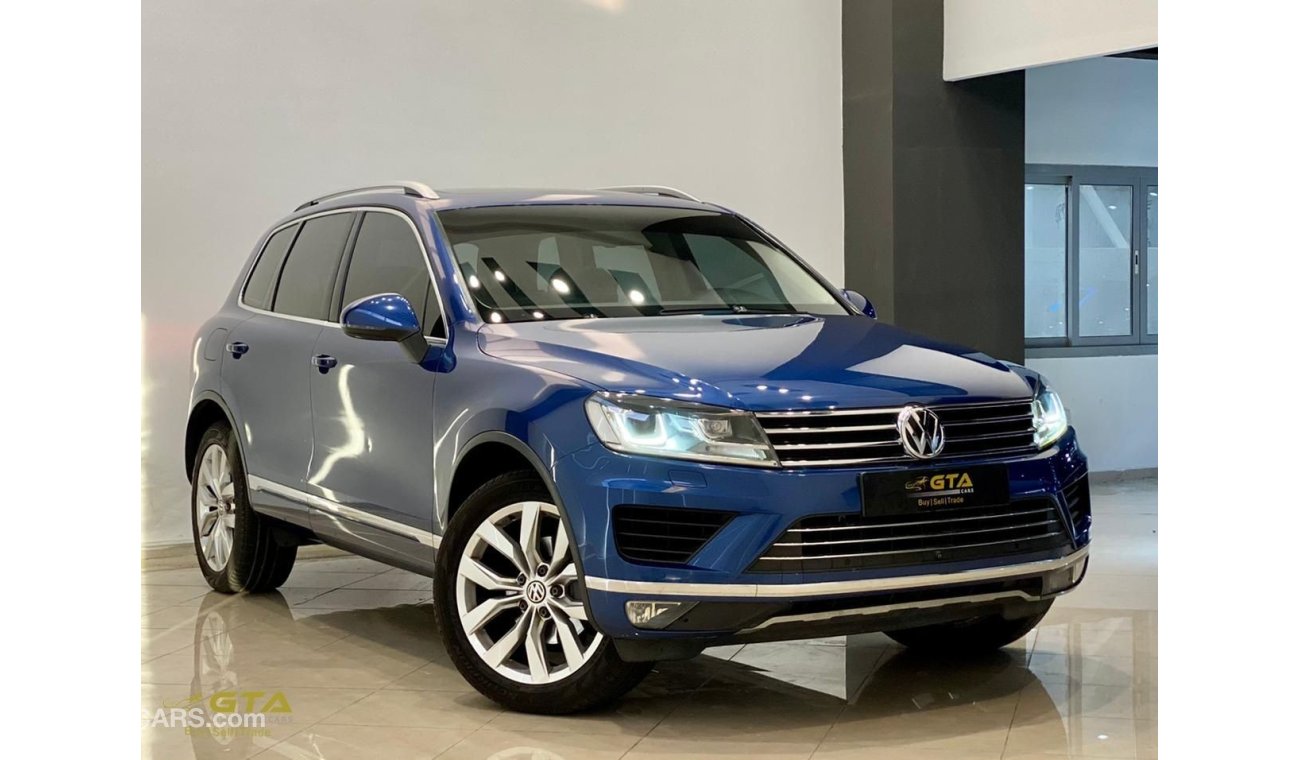 فولكس واجن طوارق 2015 Volkswagen Touareg Blue Motion V6, Full VW Service History, Warranty, GCC