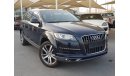 Audi Q7 GCC car prefect condition no need any maintenance full option panoramic roof leather seats
