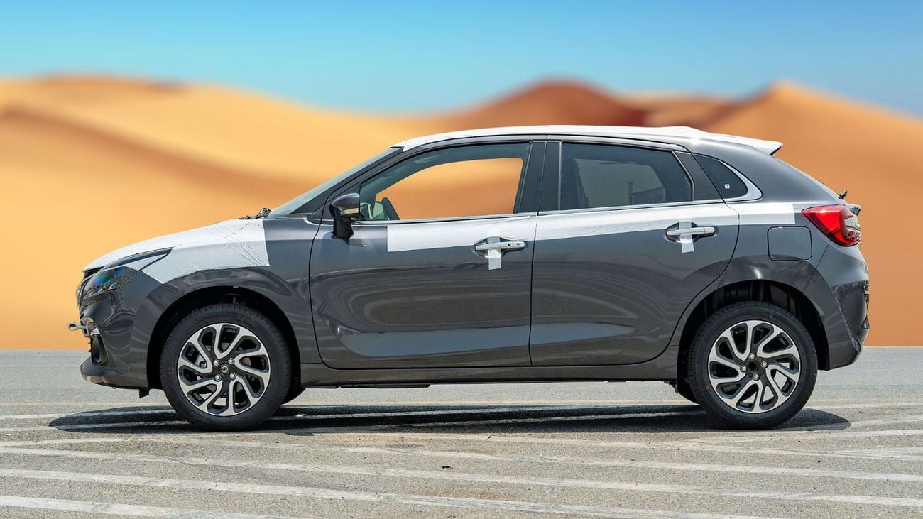 سوزوكي بالينو 2026 Suzuki Baleno 1.5L petrol At Full option (Grey)