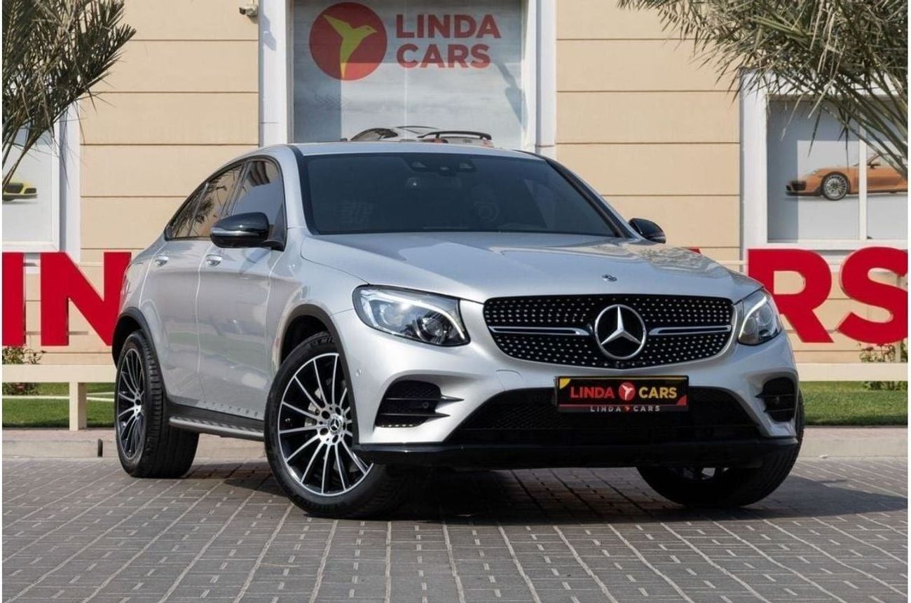 مرسيدس بنز GLC 250 AMG 2.0L Mercedes-Benz GLC250 Coupe AMG Night Package 2019 GCC under Warranty with Flexible Down-Pay