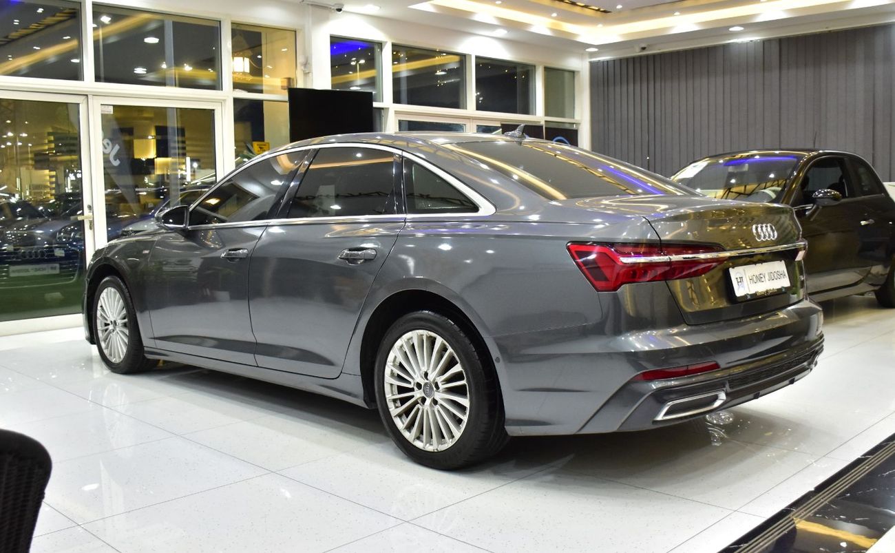 Audi A6 EXCELLENT DEAL for our Audi A6 TD S-Line ( 2021 Model ) in Grey Color Korean Specs
