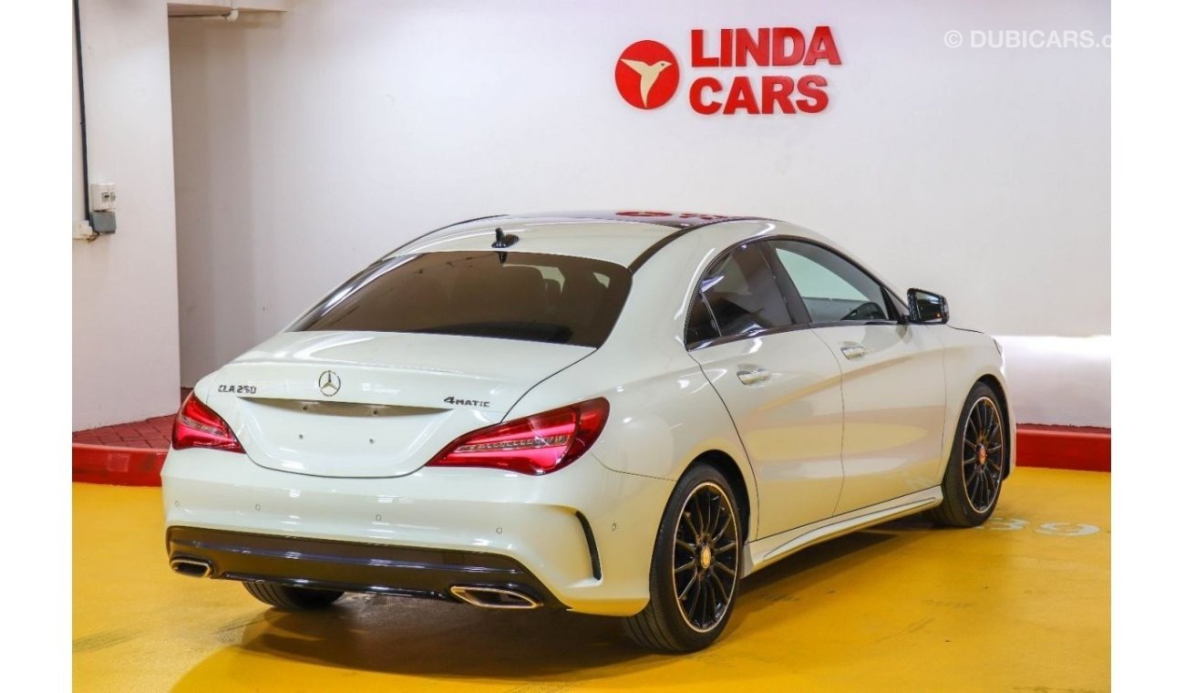 Mercedes-Benz CLA 250 Mercedes-Benz CLA 250 2018 GCC under Warranty with Flexible Down-Payment.