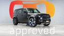 Land Rover Defender 110 P525 V8 Edition | AED 5,905 PM | Warranty-Service June 2027 | GCC