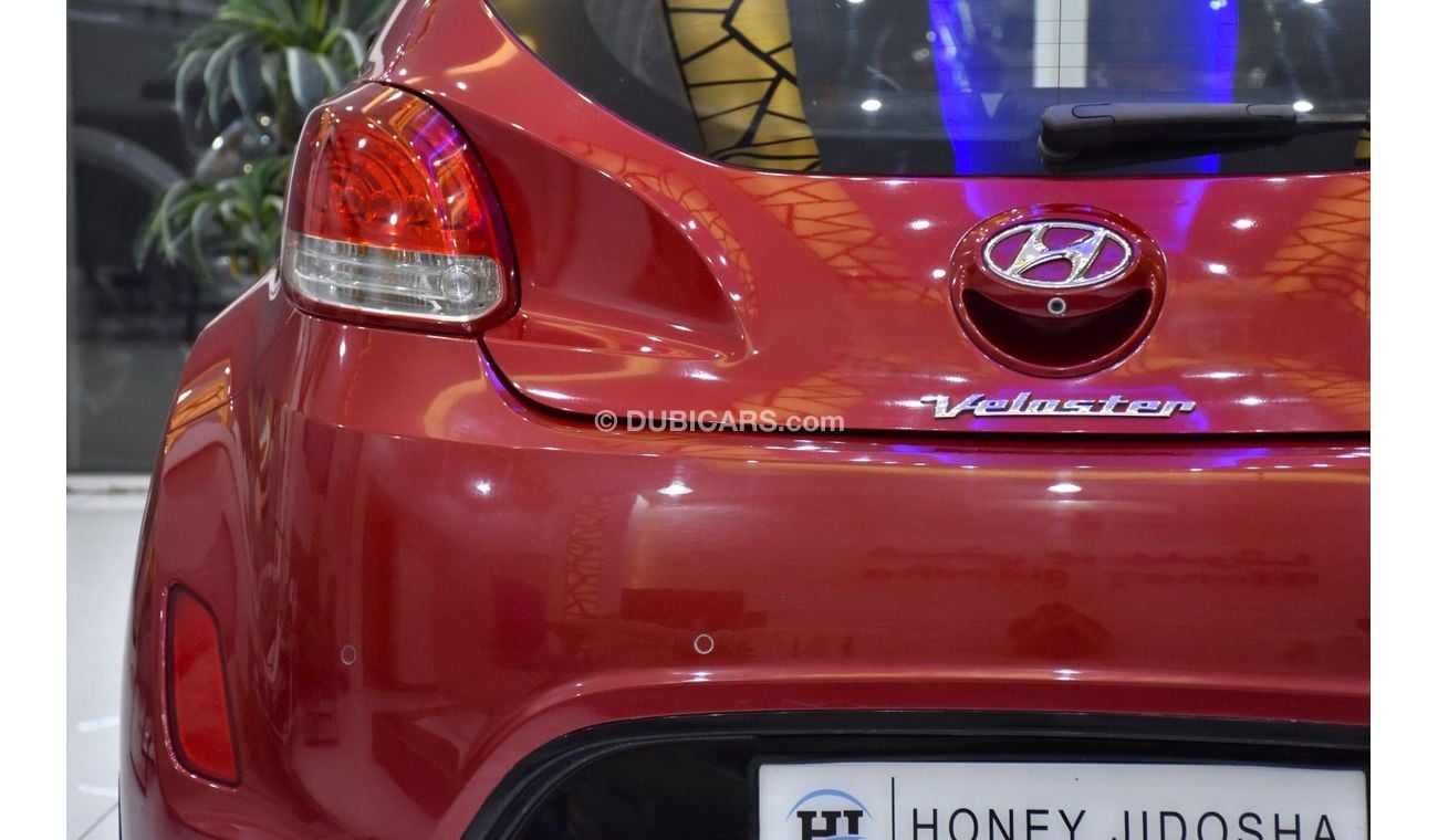 Hyundai Veloster EXCELLENT DEAL for our Hyundai Veloster ( 2015 Model ) in Red Color GCC Specs