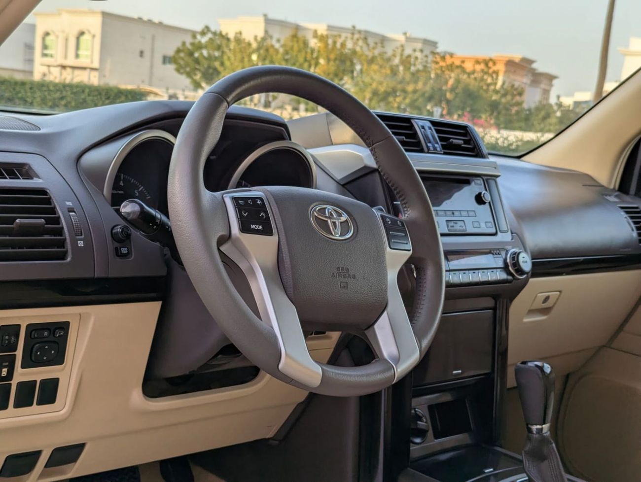 تويوتا برادو Toyota Prado LHD 2016 white colour