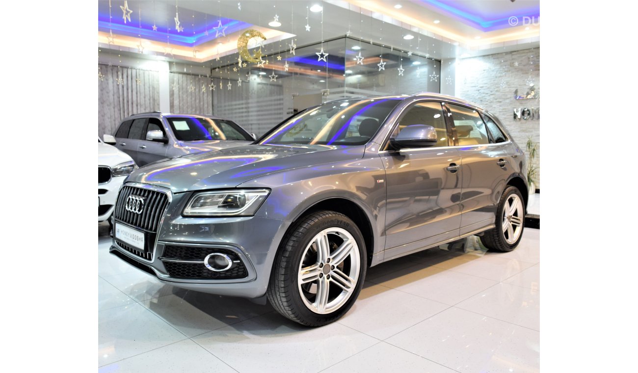 أودي Q5 EXCELLENT DEAL for our Audi Q5 S-Line 3.0T Quattro 2014 Model!! in Grey Color! GCC Specs