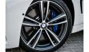BMW 435i Sport Twin Turbo - 2Y Warranty!  - GCC - AED 2,526 PER MONTH - 0% DOWNPAYMENT
