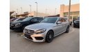 Mercedes-Benz C200 Mercedes-Benz full option C200 2017, GCC, very good condition, check, gray color, with tan interior