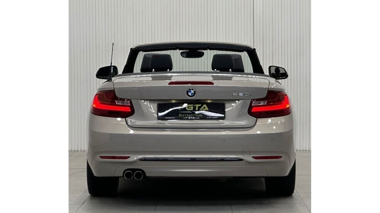 BMW 220i sport Line 2017 BMW 220i Sportline, Warranty, Service History, Excellent Condition, GCC