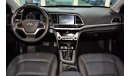 Hyundai Elantra AMAZING Hyundai Elantra 2.0 2016 Model!! in White Color! GCC Specs