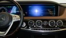 Mercedes-Benz S 560 HYBRID SALOON / Reference: VSB 30712 Certified Pre-Owned