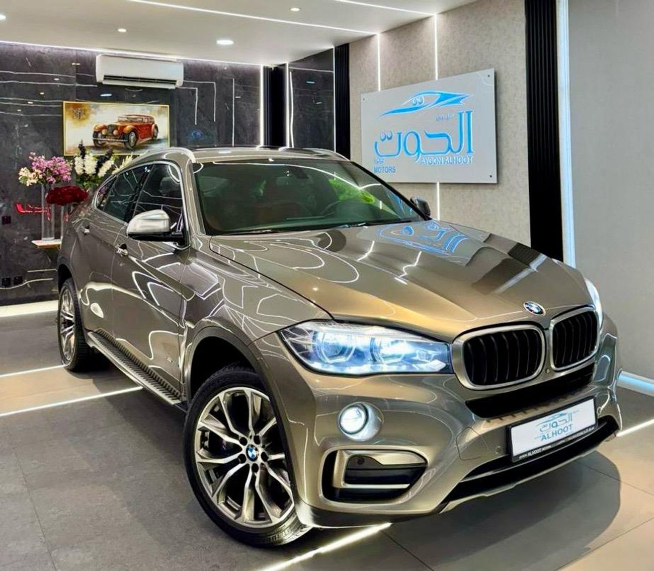 بي أم دبليو X6 35i Executive 3.0L BEST BMW X6 || TOP RANGE || WELL MAINTAINED I| FREE ACCIDENTS |I GCC