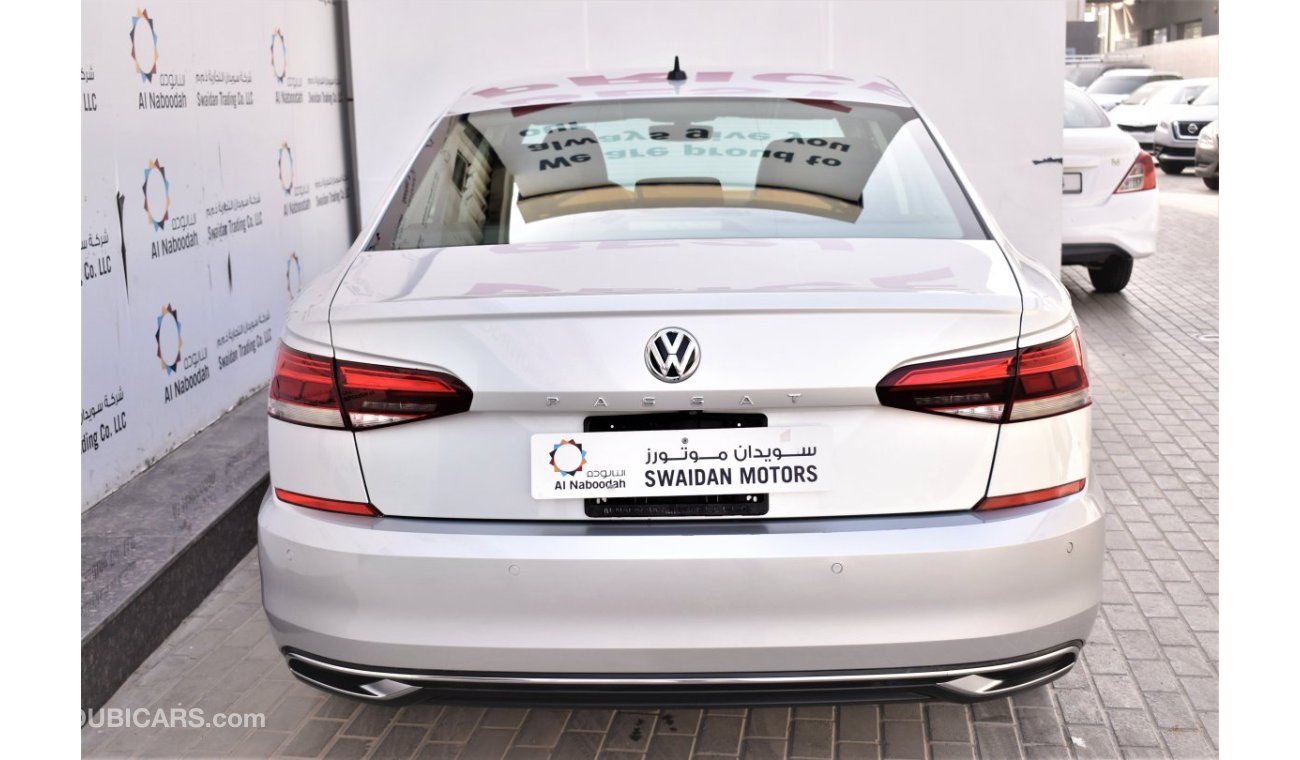 Volkswagen Passat | AED 1560 PM | 0% DP | 2.5L GCC DEALER WARRANTY