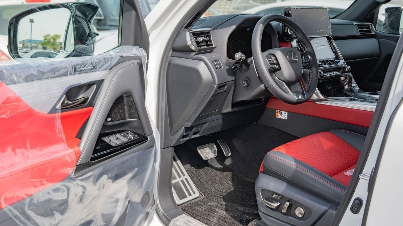 لكزس LX 600 2025 Lexus LX600 F-Sport 3.5L AT Petrol (White)