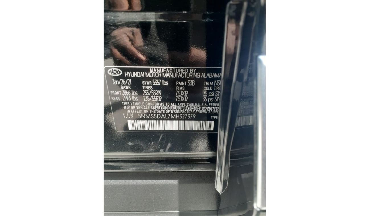 هيونداي سانتا في 2021 Hyundai Santa FE Calligraphy 4WD 2.5L V4 / Export Only