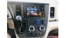 Toyota Sienna LE 3.5L PETROL-POWER SEATS-DVD-REAR CAMERA-ALLOY RIMS-7-SEATS-FAMILY CAR-SLIDING DOOR-LOT-594