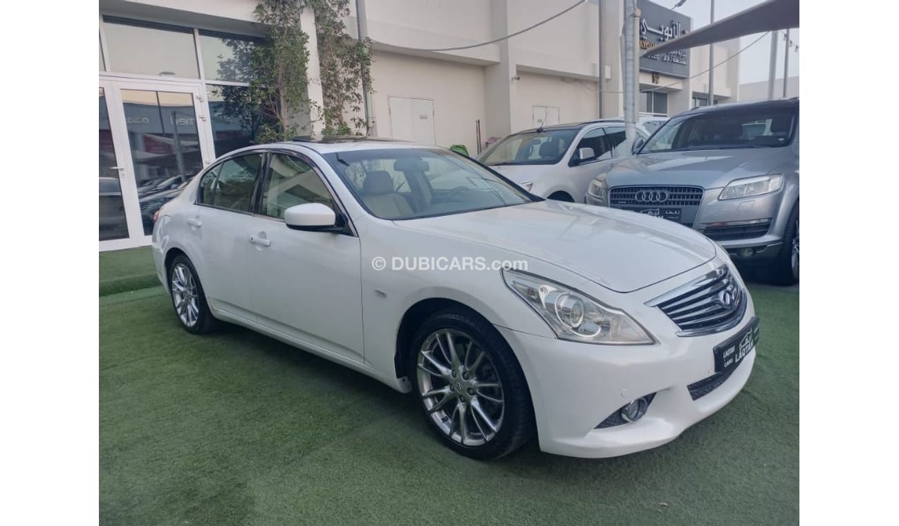 Used Infiniti G37 Gulf model 2010, leather fingerprint slot, cruise