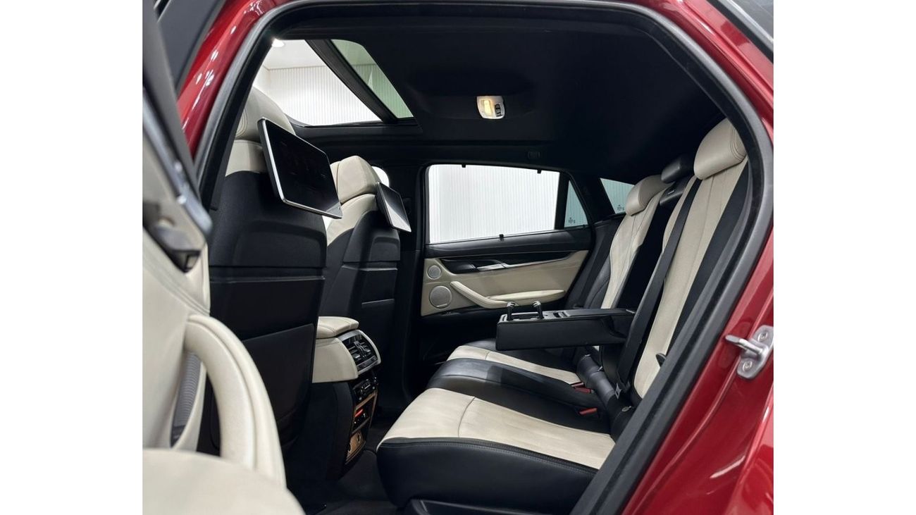 بي أم دبليو X6 50i M سبورت 2018 BMW X6 xDrive50i M-Sport, Warranty, Full BMW Service History, Fully Loaded, GCC