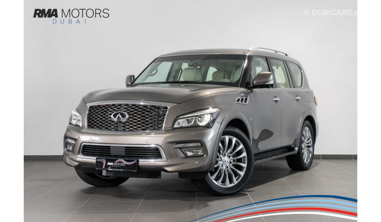 إنفينيتي QX80 2016 Infiniti QX80 / Full Option Seven-Seater / Full Infiniti Service History & Infiniti Warranty Re