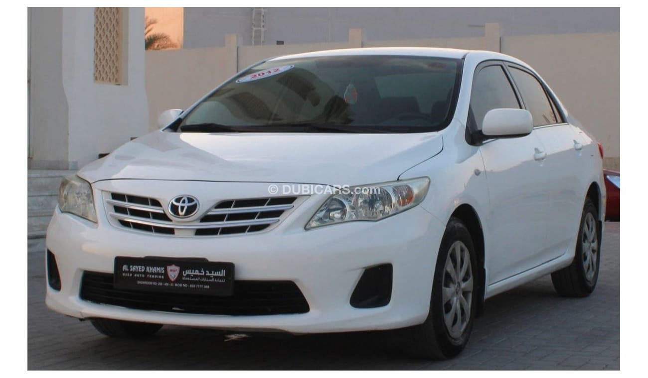 تويوتا كورولا XLI تويوتا كورولا 2012 خليجي بحالة ممتازة بدون حوادث