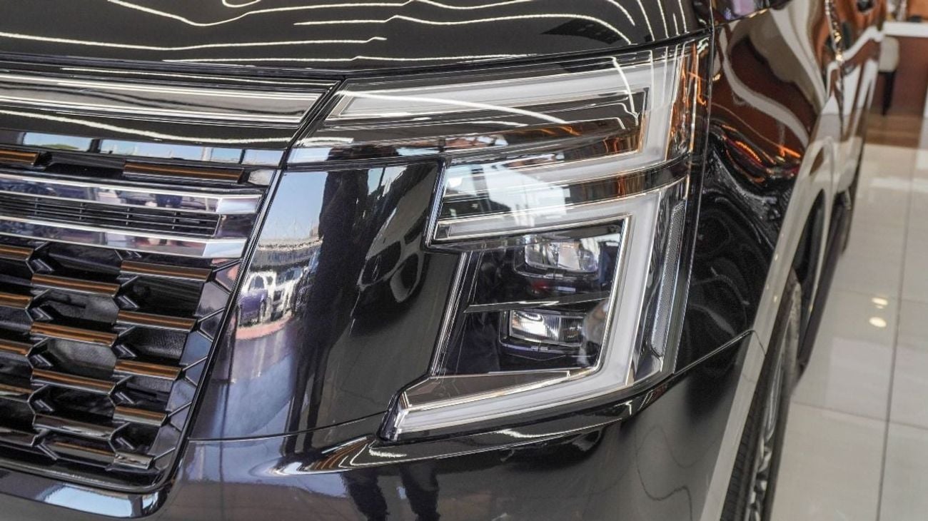 Nissan Patrol LE PLATINUM CITY 2026 INTERIOR RED